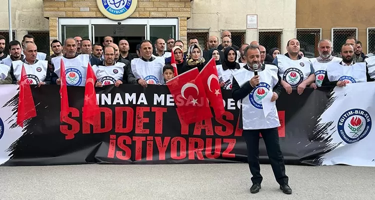 Eğitim Çalışanlarına Yönelik Şiddete Hayır! Yasal Düzenleme İsteniyor!