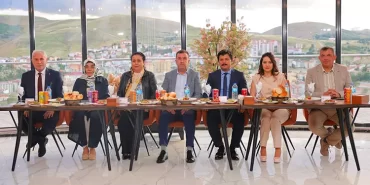 Bayburt Cumhuriyet Başsavcısı Huzeyfe Yücedağ İçin Veda Yemeği Düzenlendi