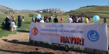 Bayburt Ülkü Ocakları'ndan Uyuşturucu ve Madde Bağımlılığı ile Mücadelede At Binme Etkinliği