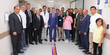Bayburt Valisi Eldivan, Bayramda Hastaları ve Sağlık Çalışanlarını Unutmadı!