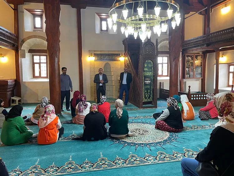 Bayburt'ta Engelsiz Cami, Engelsiz İbadet Buluşması Gerçekleştirildi