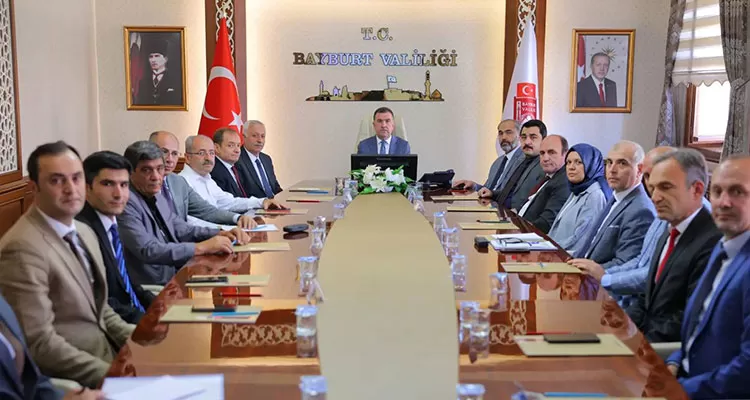 Bayburt'ta Sanayi ve Ekonomi Konuları Ele Alındı