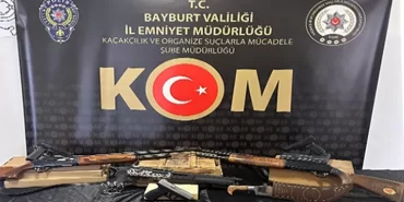 Bayburt'ta Silah Kaçakçılığına Darbe: 19 Kişi Gözaltına Alındı