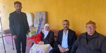Ülkü Ocaklarından Şehit Ailelerine Ziyaret, Evlatları Onları Hiç Terk Etmedi