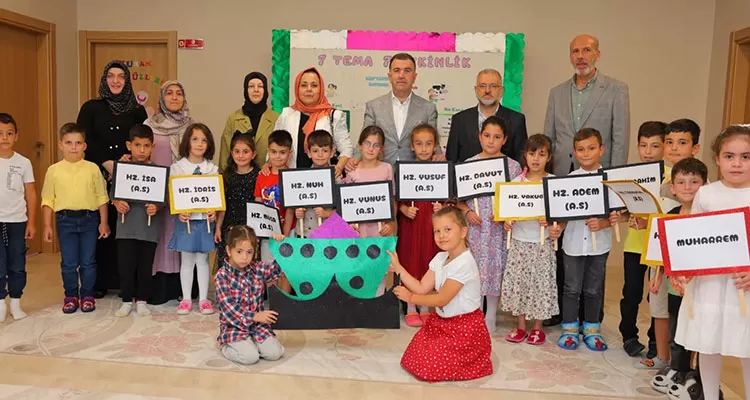 Bayburt Valisi Eldivan, Terzi Hacı Mustafa Efendi Kur’an Kursunda Miniklerle Buluştu