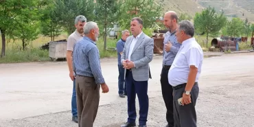 Bayburt Valisi Mustafa Eldivan, 21 Şubat Sanayi Sitesi Esnafıyla Buluştu