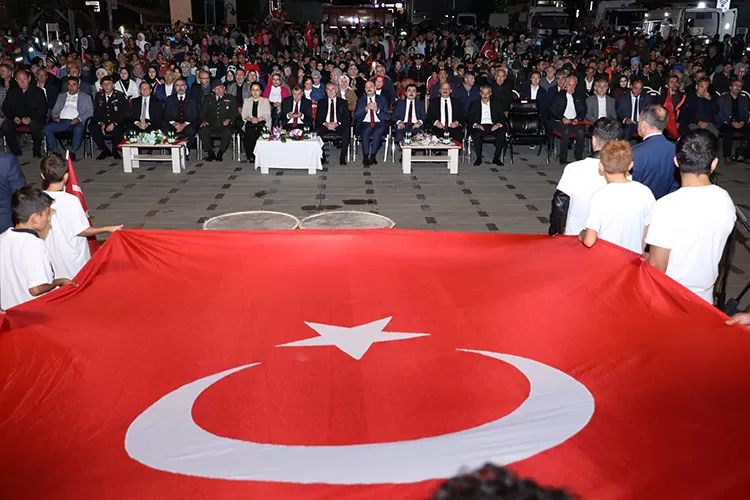 Bayburt'ta 15 Temmuz Demokrasi ve Milli Birlik Günü Coşkuyla Kutlandı