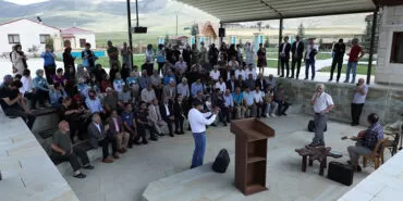 Bayburt'ta Dede Korkut Şölenlerinde Kenan Yavuz Etnografya Müzesi'nde Türkü Şöleni