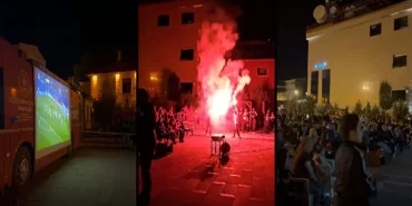 Bayburt'ta Dev Ekranda Çeyrek Final Coşkusu!