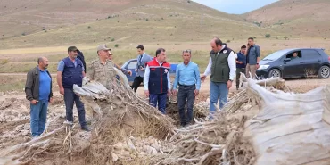 Bayburt'ta Sel ve Dolu Felaketi, 6 Bin Dekar Tarım Arazisi Zarar Gördü!