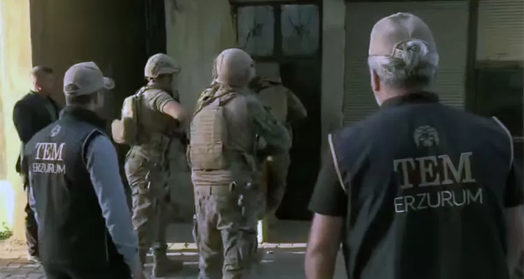 Erzurum'da PKK/KCK'ya Darbe, Bir Şüpheli Gözaltına Alındı
