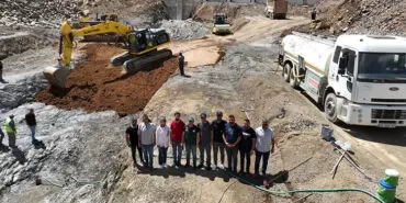 9.100 Dekar Tarım Arazisi Sulanacak, Yelpınar Göleti'nde Son Durum