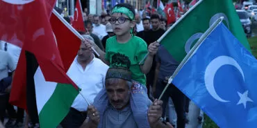 Bayburt Gazze'nin Sesi Olmak İçin Yürüdü