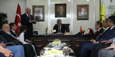 Sağlık Bakanı Prof. Dr. Kemal Memişoğlu Bayburt Belediyesini Ziyaret Etti