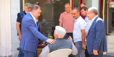 Vali Eldivan Bayburt Çarşısında Esnafları Ziyaret Etti