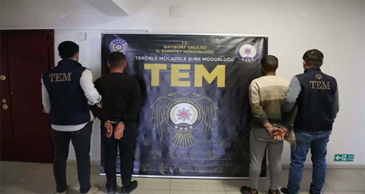 Bayburt Emniyeti’nden Terör Operasyonu, 2 Kişi Yakalandı Cezaevine Gönderildi