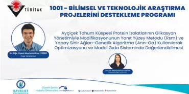 Bayburt Üniversitesi'nden TÜBİTAK 1001 Başarısı, Gıda Teknolojilerinde Yeni Bir Çığır