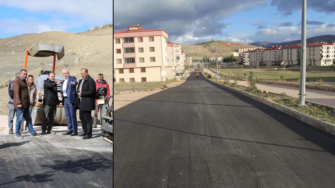 Bayburt Belediyesi'nden Kış Öncesi Yollarda Yoğun Asfalt Çalışması