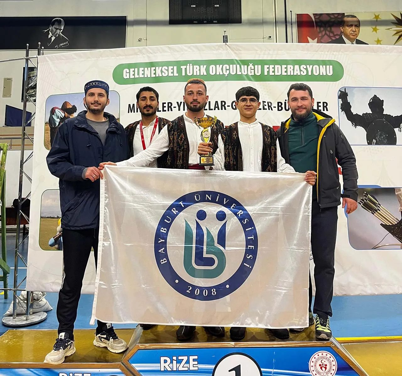Bayburt Üniversitesi Okçuları Karadeniz'de Şampiyon