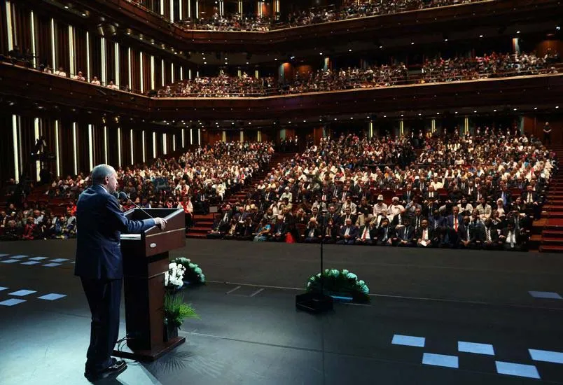 Rektör Mutlu Türkmen, Cumhurbaşkanlığı Külliyesindeki Akademik Açılış Törenine Katıldı