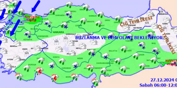 Haftanın son iş gününde hava nasıl olacak? Meteoroloji'den uyarılar bugünde eksik olmadı!