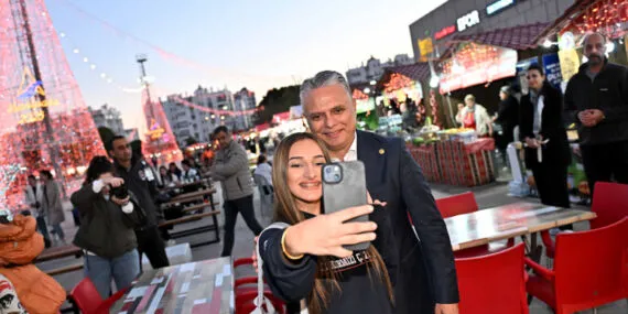 Antalya Muratpaşa'da yeni yıl heyecanı