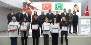 Cinnah Genç Yazarlar ödüllerine kavuştu