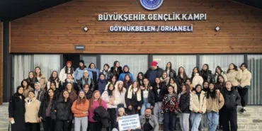 Bursalı gençler Orhaneli'de motive oldular