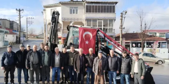Esetçe'ye sıfır kepçe kazandırıldı