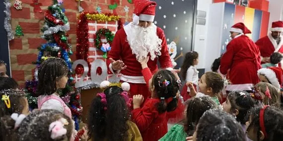 Başkan Çerçioğlu yeni yılda minik öğrencileri unutmadı
