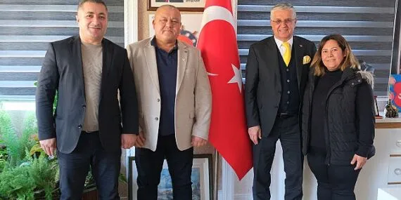 Başkan Topaloğlu’na nezaket ziyareti