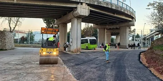 Batı Terminali’ndeki durak alanı genişletildi