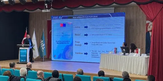 Büyükşehir’den iklim çalışmaları hakkında sunum