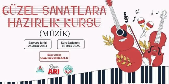 KAPEM’de Güzel Sanatlara Hazırlık Kursu (Müzik) Açılacak