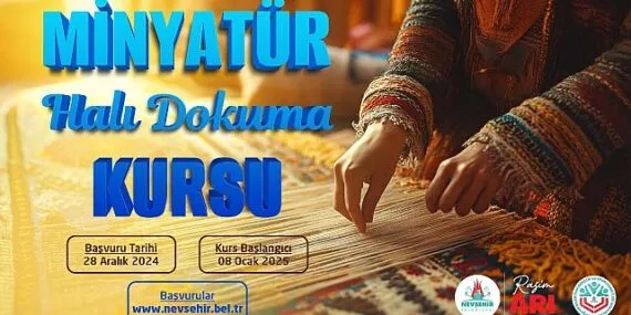 KAPEM’de Minyatür Halı Dokuma Kursu Açılacak