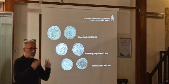 Prof. Dr. Zafer Derin, geçmişten günümüze İzmir’de yaşayan toplumların yaşam şekillerine ışık tuttu