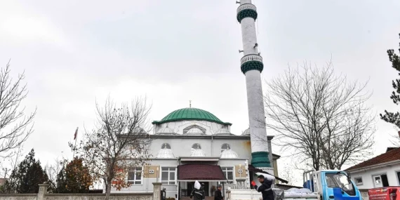 ABB'den cami ve muhtarlıklara pelet desteği