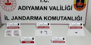 Adıyaman’da uyuşturucu operasyonu: 16 gözaltı