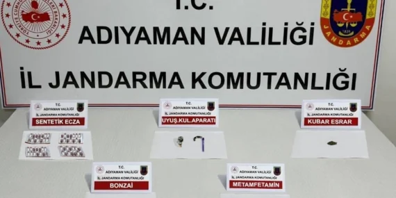 Adıyaman’da uyuşturucu operasyonu: 16 gözaltı