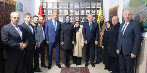 AK Parti Genel Başkan Yardımcısı Fatma Betül Sayan Kaya Bayburt Belediyesini Ziyaret Etti