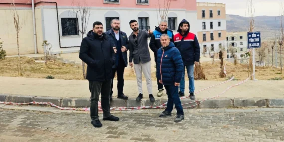 AK Parti Mardin'den TOKİ yollarına yakın takip