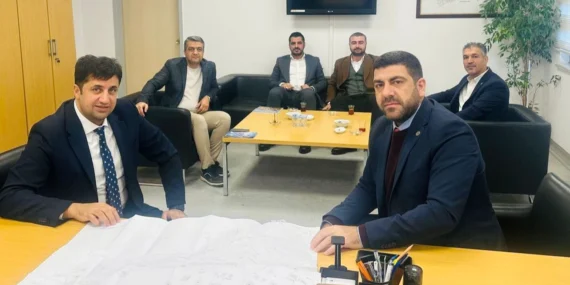 AK Parti Mardin İl Başkanı'ndan Türk Telekom'a ziyaret