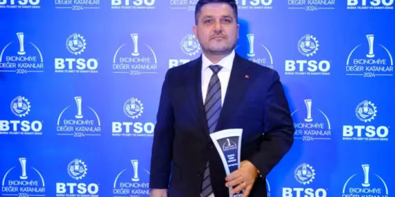 BTSO’dan ART Recycle’a yeşil çevre ve sürdürülebilirlik ödülü