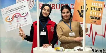 Bayburt'ta Kadına Şiddete Karşı Farkındalık Standı Açıldı