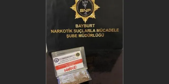 Bayburt’ta Uyuşturucu Operasyonu, 2 Kişi Gözaltına Alındı