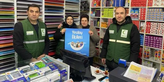 Bayburt’ta Yeşilay ve Esnaflar Bağımlılıkla Mücadelede Güçlerini Birleştirdi