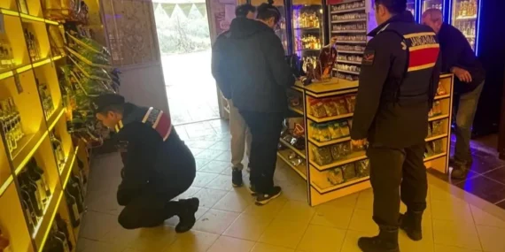 Bilecik Jandarması'ndan sahte alkole karşı denetim