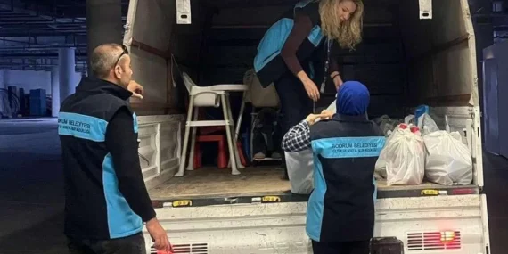 Bodrum'da 'özel' hediyeler dağıtıldı