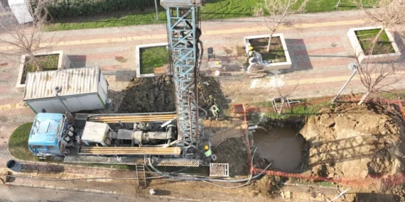 Bursa Büyükşehir su arıyor! Yeni içme su kuyuları için sondajda