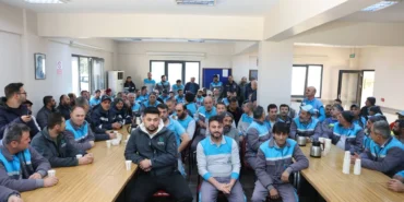 Çiftçi: “Emeğiniz, şehrimizi daha güzel ve temiz kılıyor”